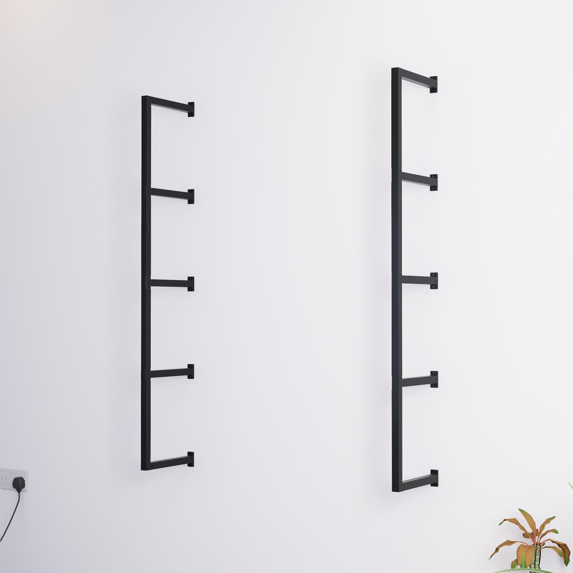 Multi-Tier Shelf Brackets: Heavy Duty Floating Shelving Hardware