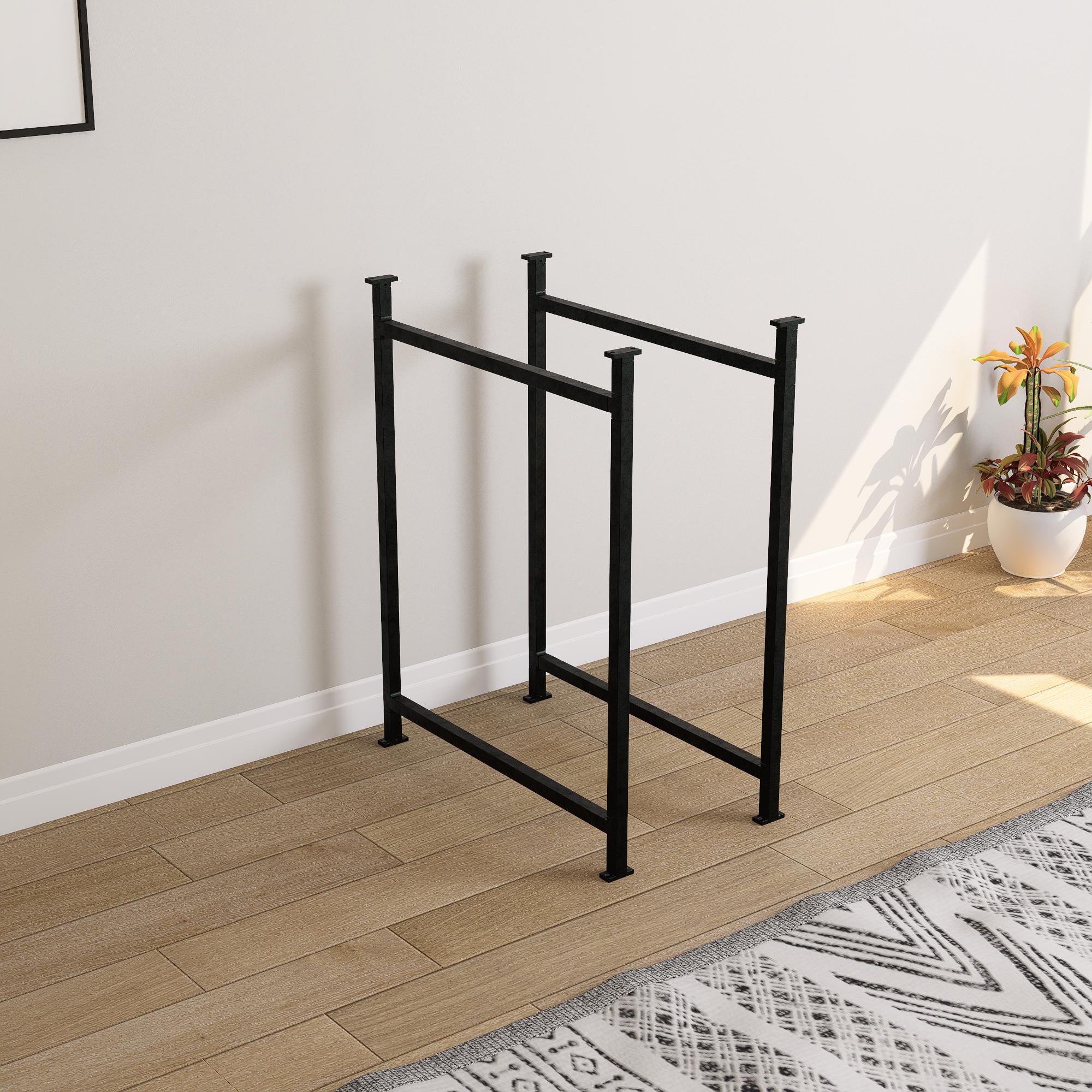 Heavy Duty Rectangular Steel Table Base – Detachable