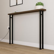 Rustic Wood Console Table – Entryway & Living Room
