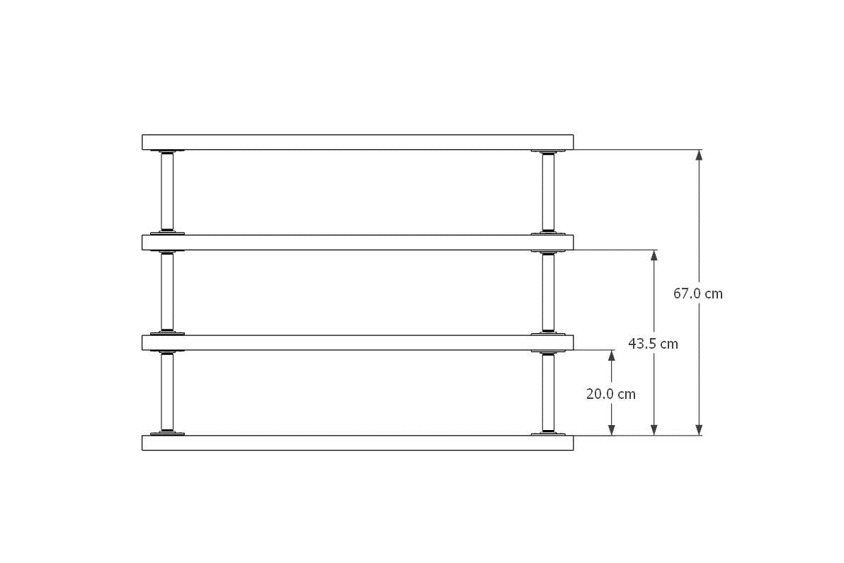 Industrial Pipe Shoe Rack – Tiered Metal & Wood