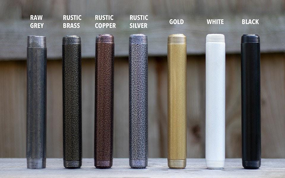 Industrial Pipe Clothes Rack – Malleable Iron
