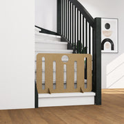 Free Standing Wooden Pet Gate for Dogs