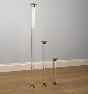 Clear Acrylic Furniture Leg: DIY Sofa Table Support