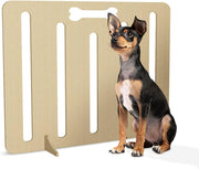 Freestanding Wooden Dog Stopper Barrier