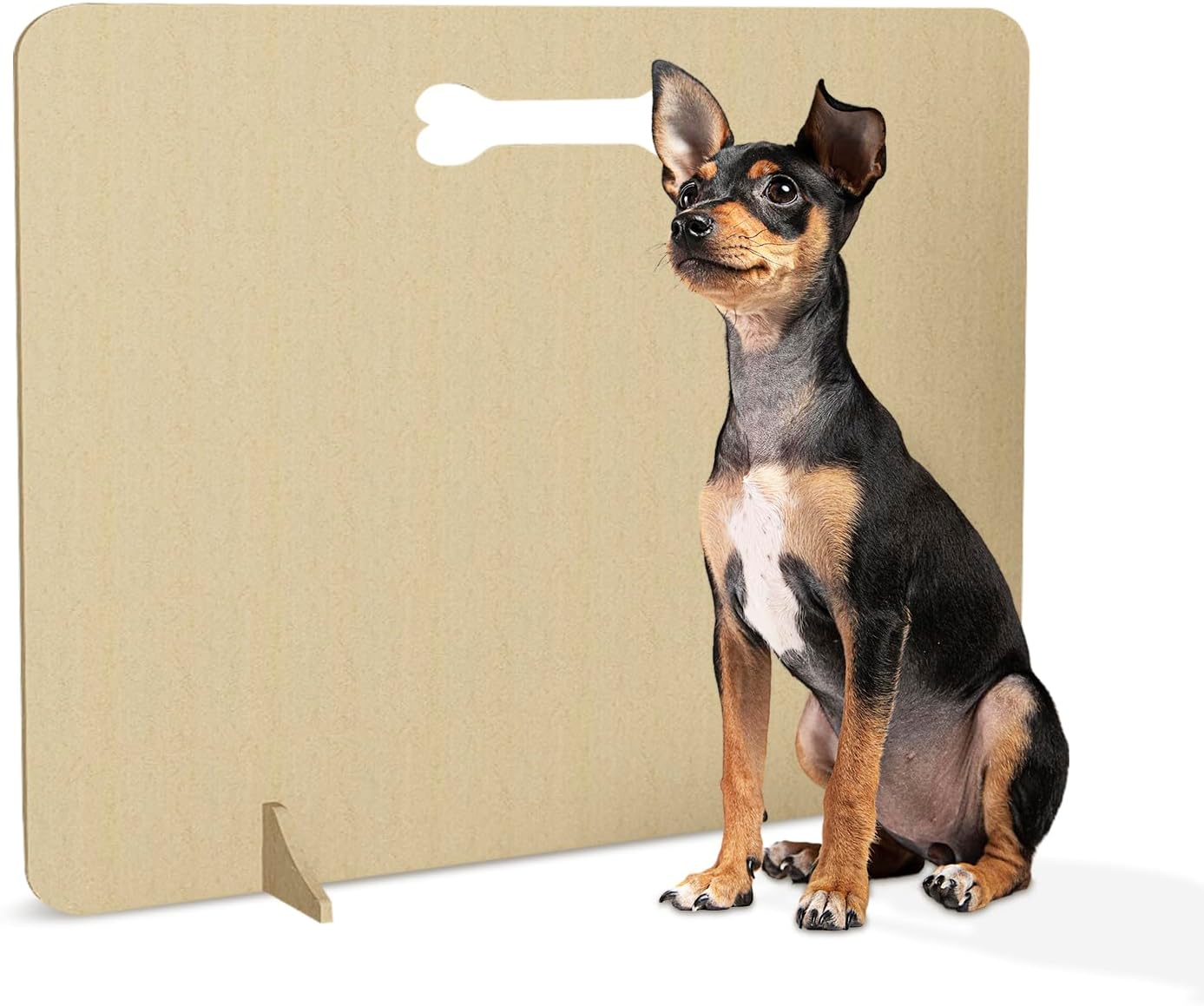 Freestanding Wooden Dog Stopper Barrier