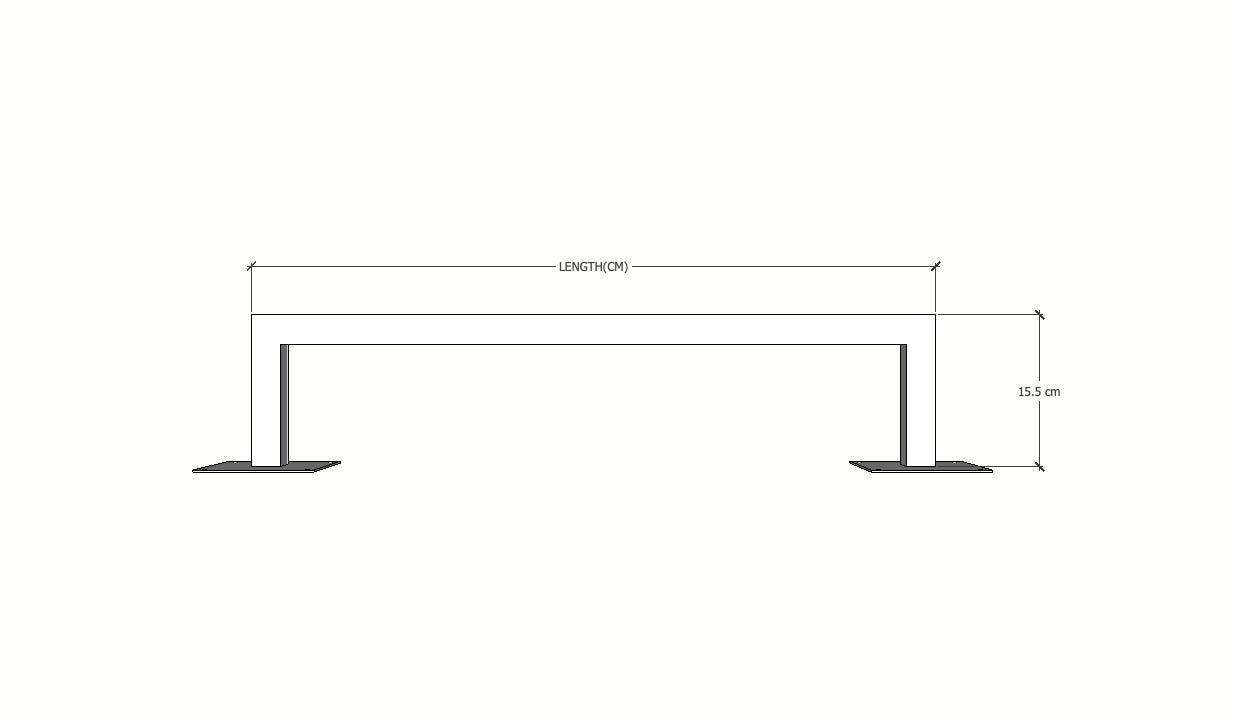 Minimalist square towel holder made from sturdy metal, featuring an industrial design. Ideal for organizing towels in the bathroom, adding a modern touch to decor. Durable and easy to install.