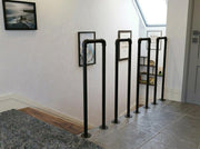 Stair Handrail: Matte Black Grab Bar