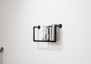 Wall Mounted Bookshelf - Pipe Design Custom Made