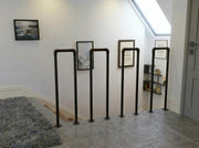 Industrial Stair Barrier – Heavy Duty Metal Guard Rail