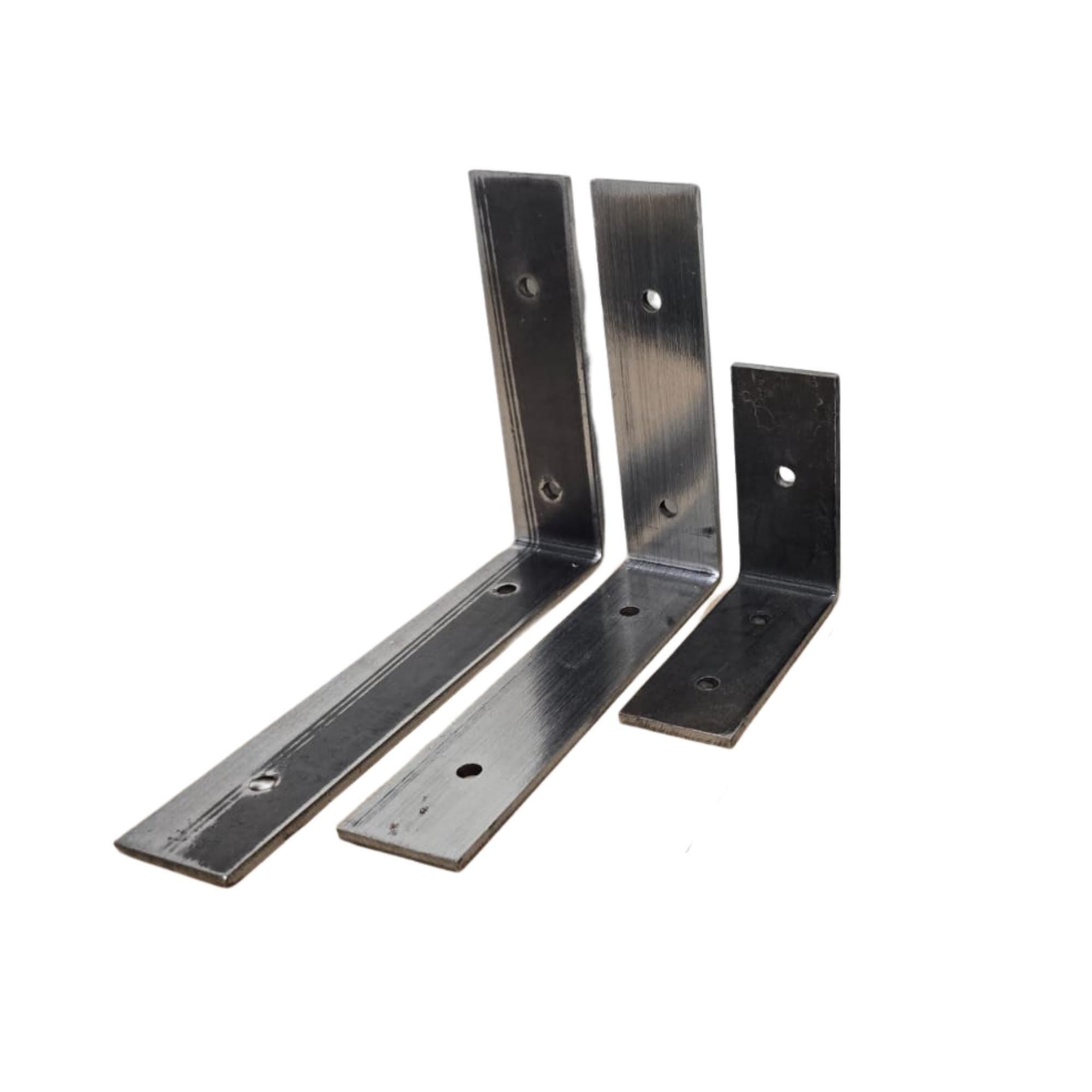 Pair of Heavy Duty Steel Shelf Brackets