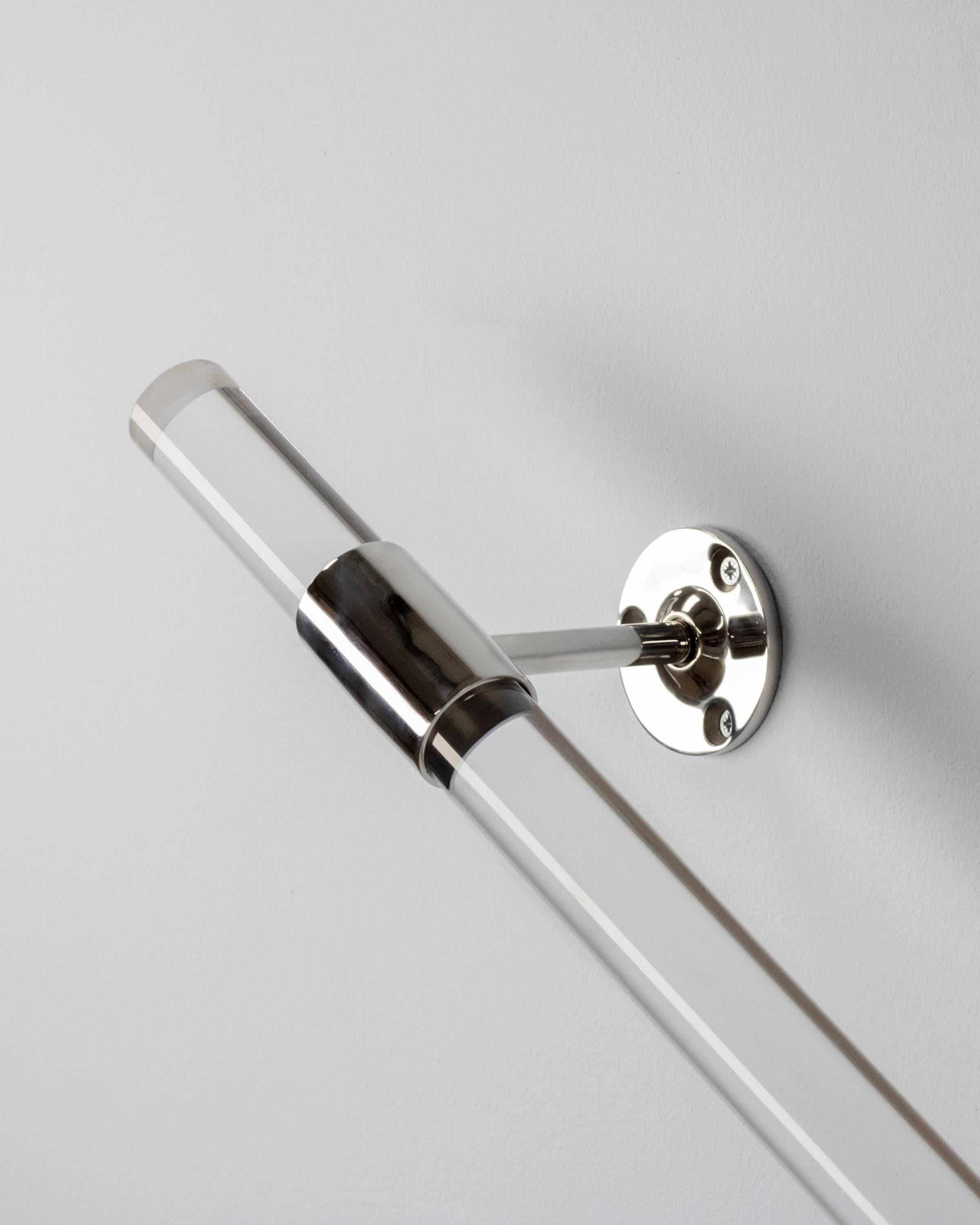 Modern Acrylic Handrail – Clear Lucite Stair Rail