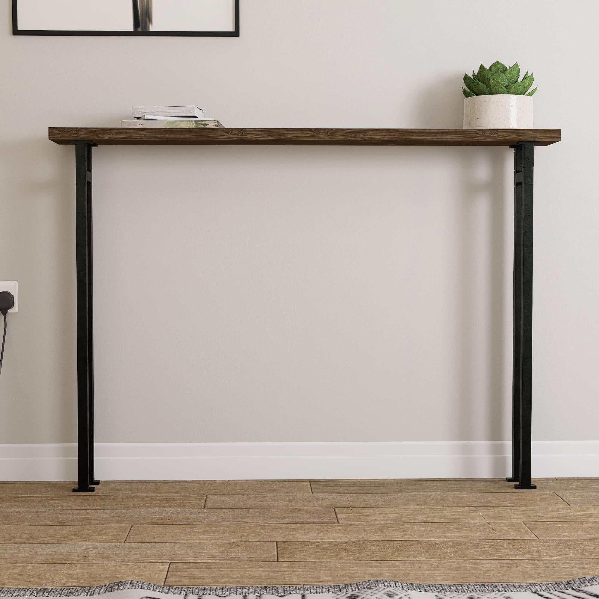 Rustic Wood Console Table – Entryway & Living Room
