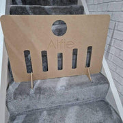 Dog Barrier Gate – Personalised Wooden Pet Stopper