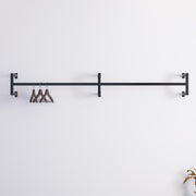 Minimalist Double Clothes Rail – Wall Mounted