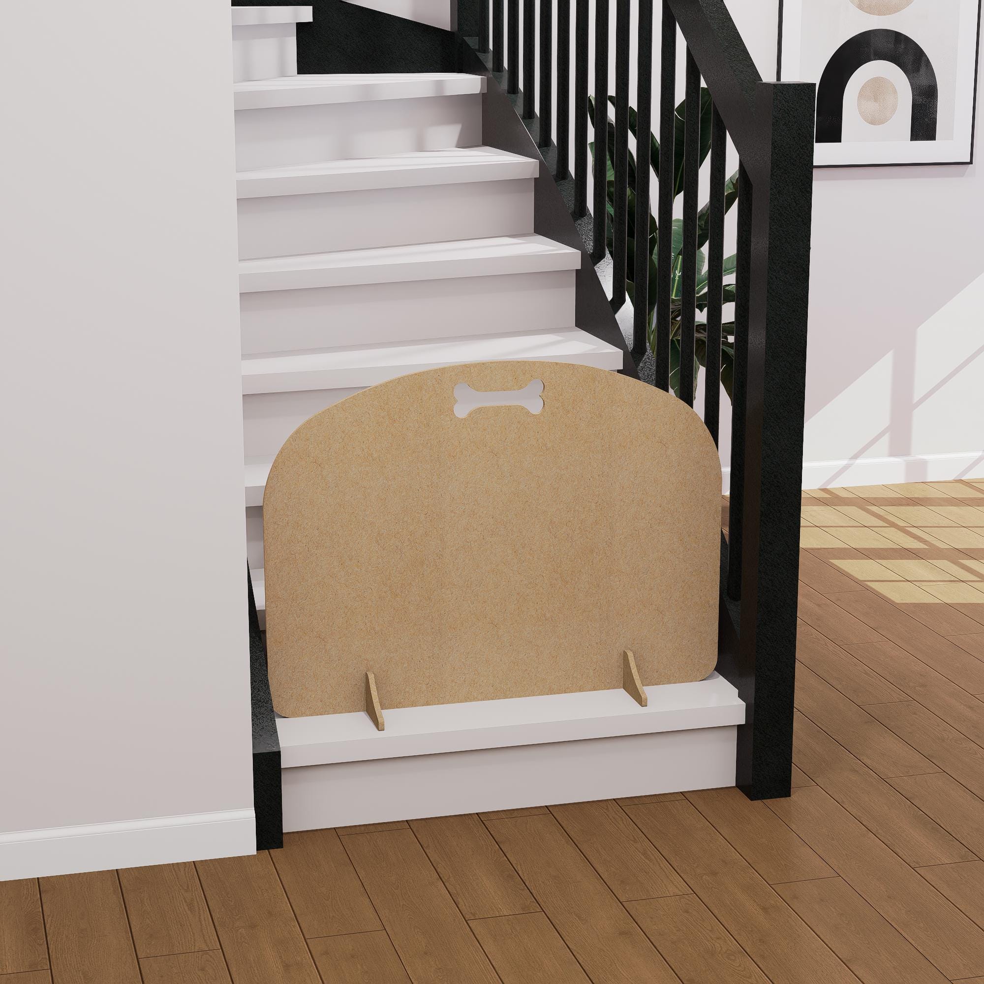 Sausage Dog Stopper – Freestanding Curved Pet Gate