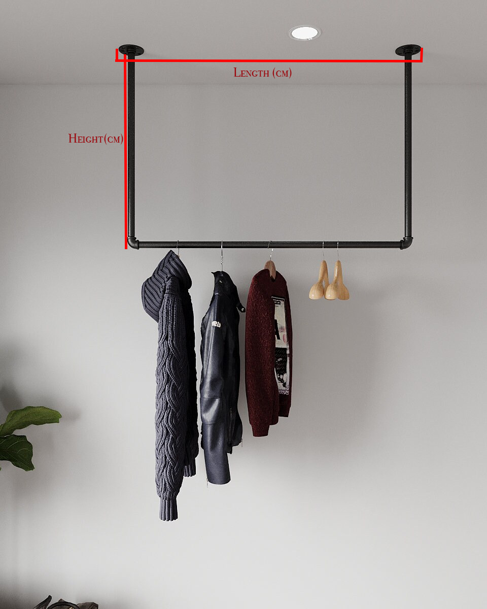 Gejnu Stylish Shop Display Clothes Rail