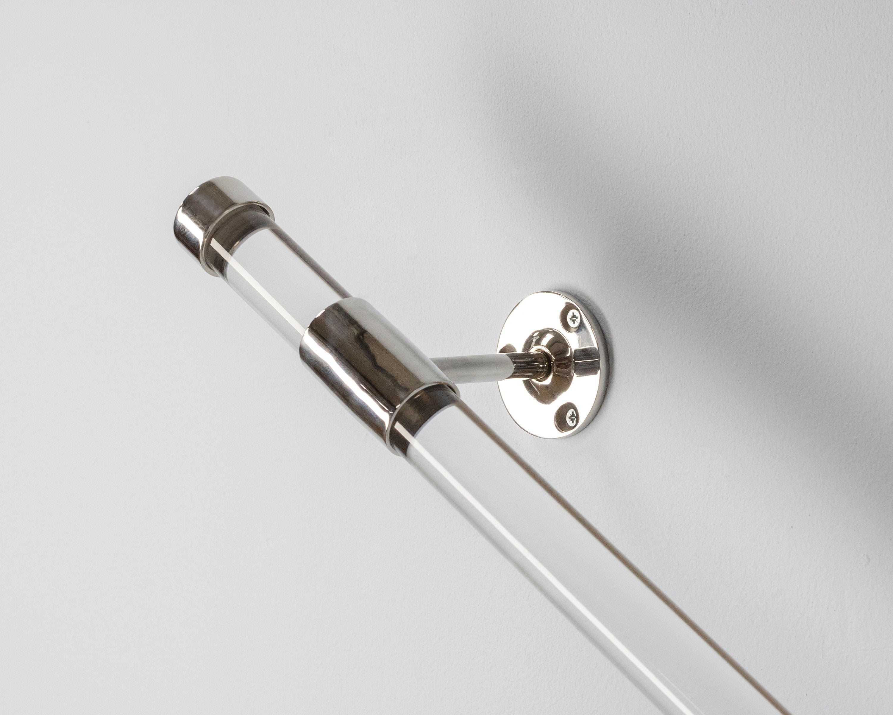 Modern Stair Handrail With End Caps
