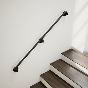 Rampe d'escalier industrielle sur mesure Argh