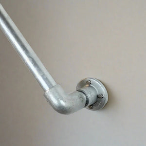 Galvanised Outdoor Custom-Made Industrial Pipe Stair Handrail