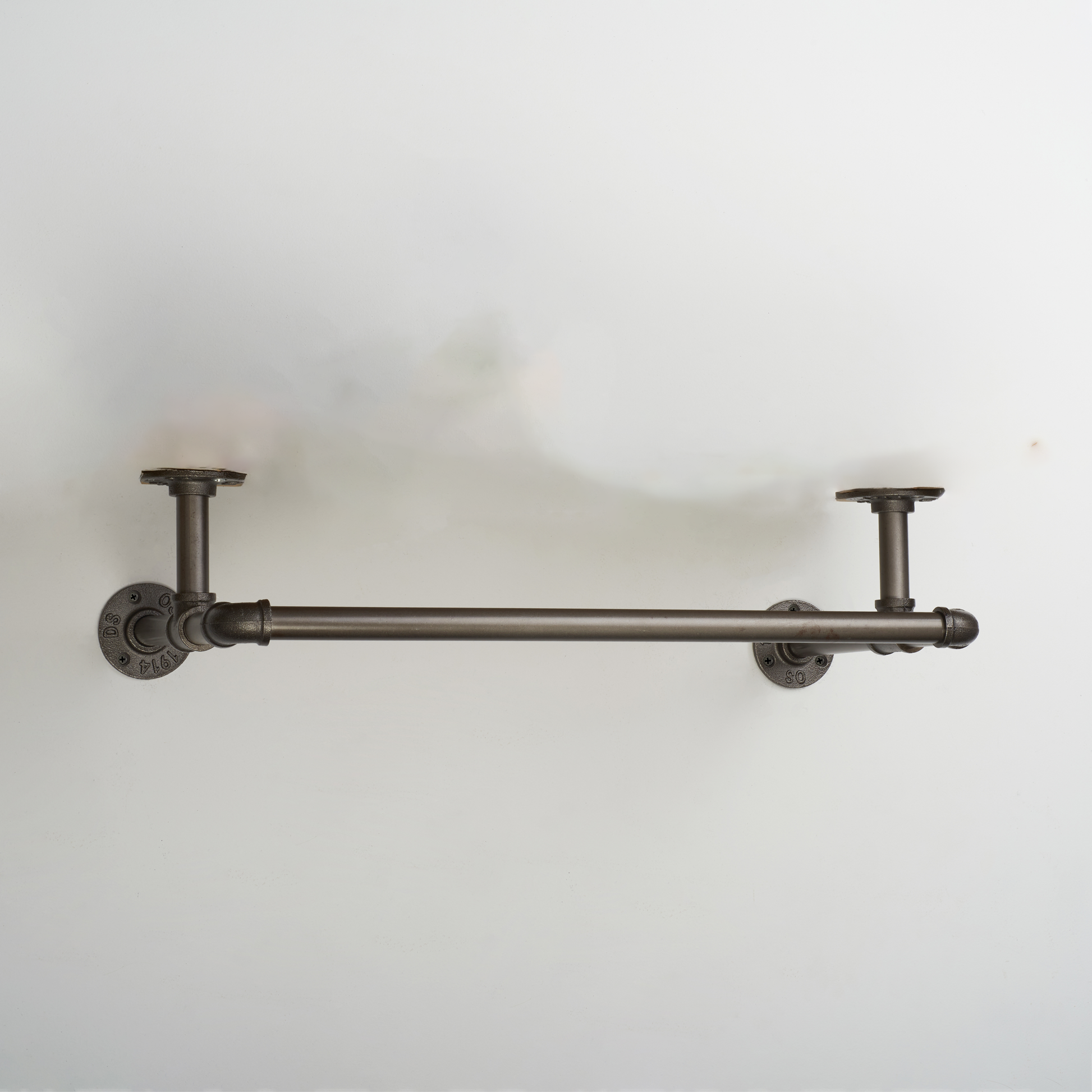 Pipe Wall Mounted Shelves Clothes Rack