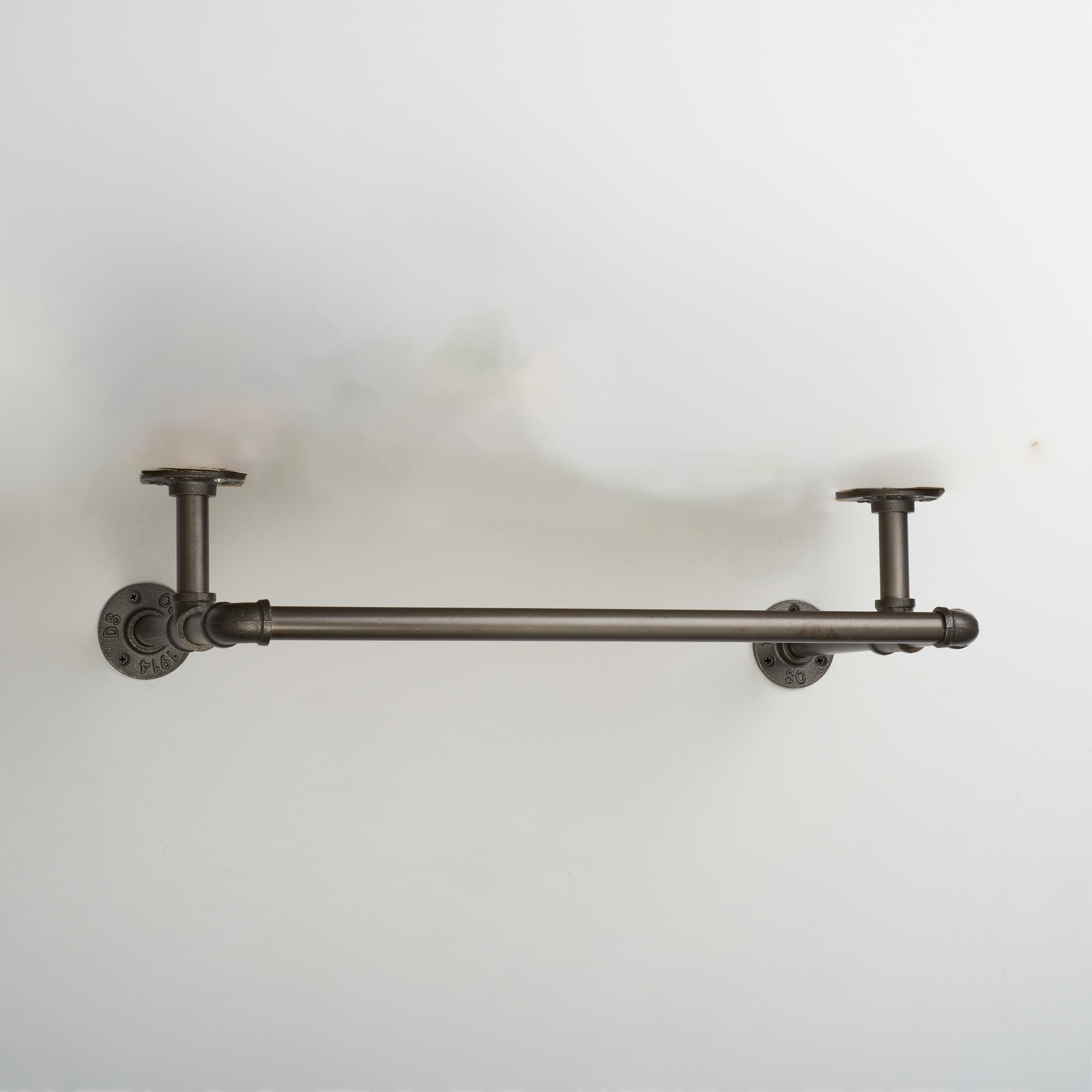 Pipe Wall Mounted Shelves Clothes Rack