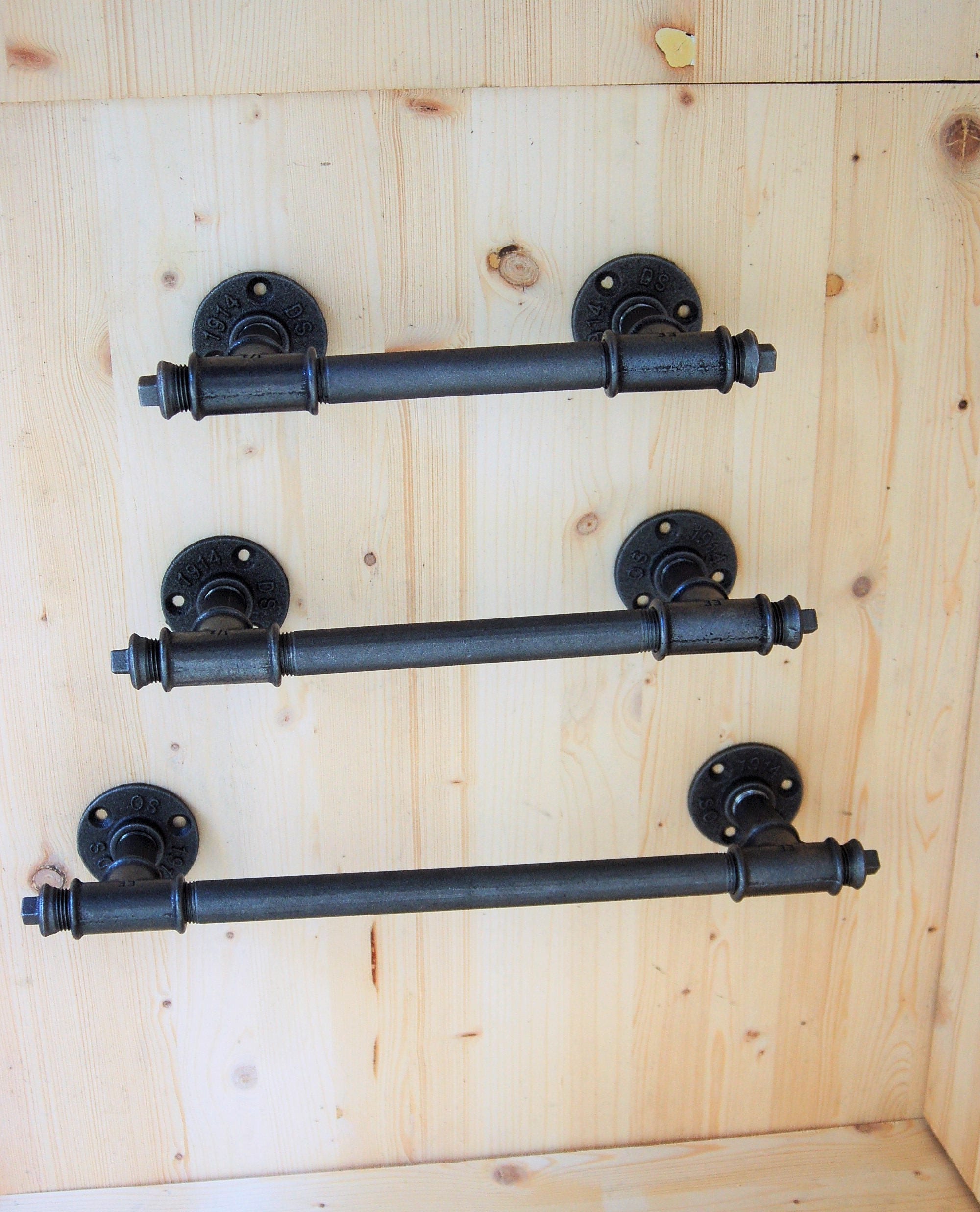 Glow Industrial Pair Pipe Dørhåndtag