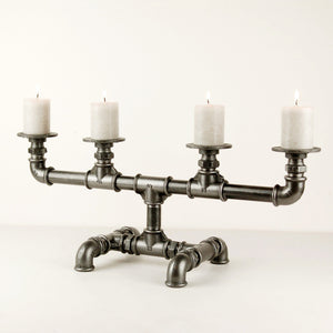 Zenn Industrial Pipe Candle Holder