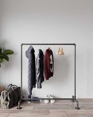 Albam Minimalistisk Fritstående Tøj Ophængningsstang