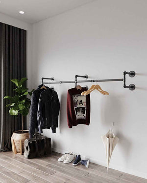 Tuje Transformez votre garde-robe avec notre porte-vêtements mural haut de gamme