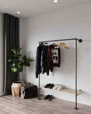 Ehve Open Wardrobe Clothes Rack - Wall Wardrobe