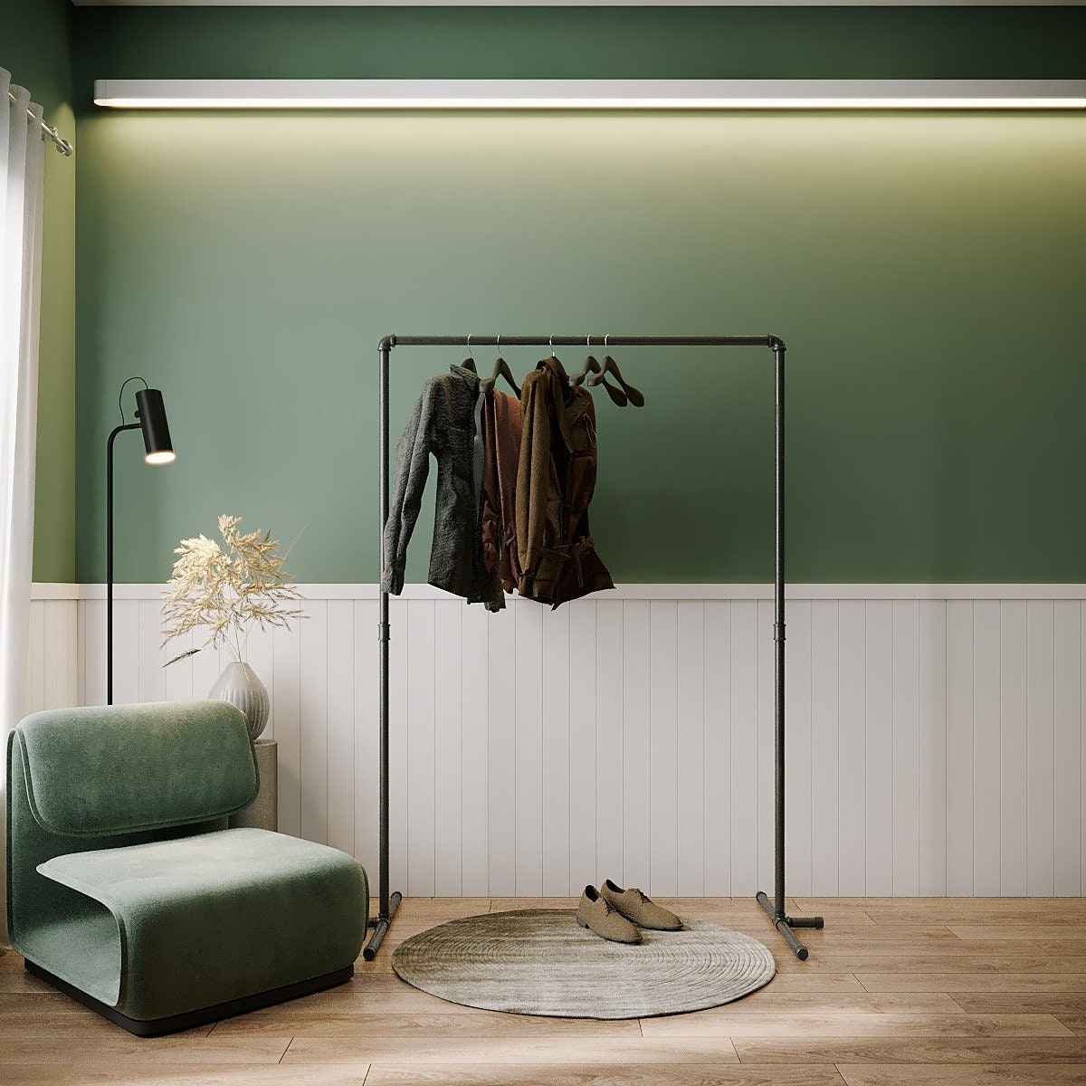 Asius Free-Standing Clothes Rack