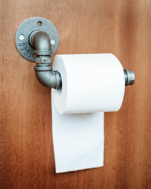 Porte-rouleau de papier toilette Edge - Design élégant et fixé au mur