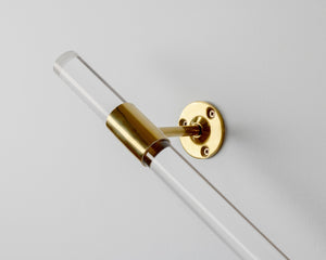 Lucite Handrail with Modern Look